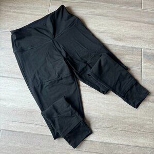 PINK Leggings with mesh and cutout details - women's size medium